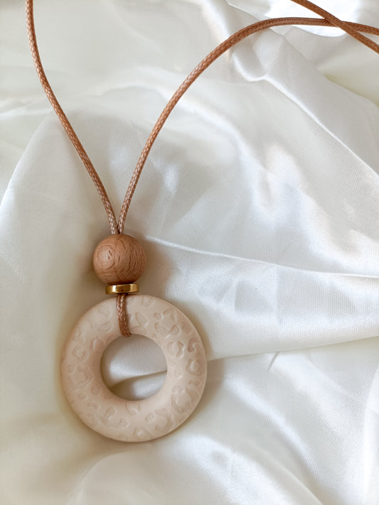 Leopard Bliss Embossed pendant