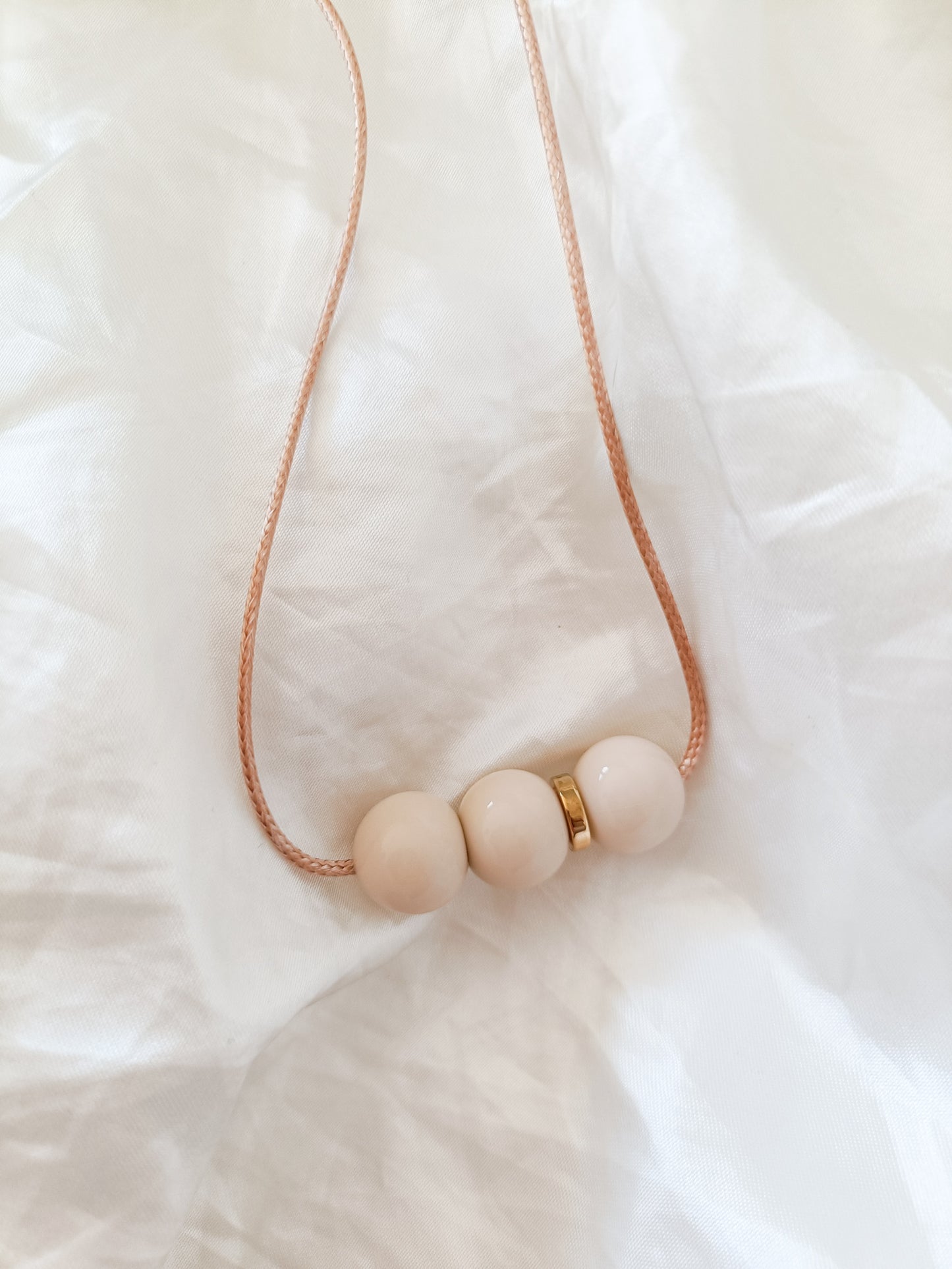 Silicone Bar Nursing necklace Black