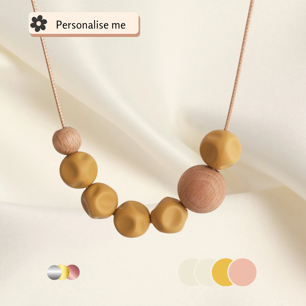 Natural Pebbles Necklace