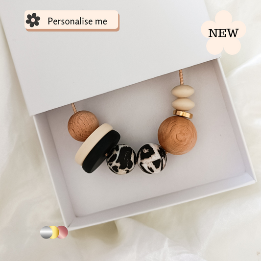 Leopard Simple Balance Necklace