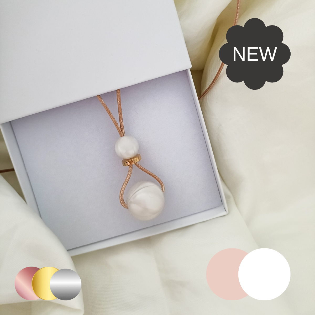 Ivory Pearl Drop Pendant