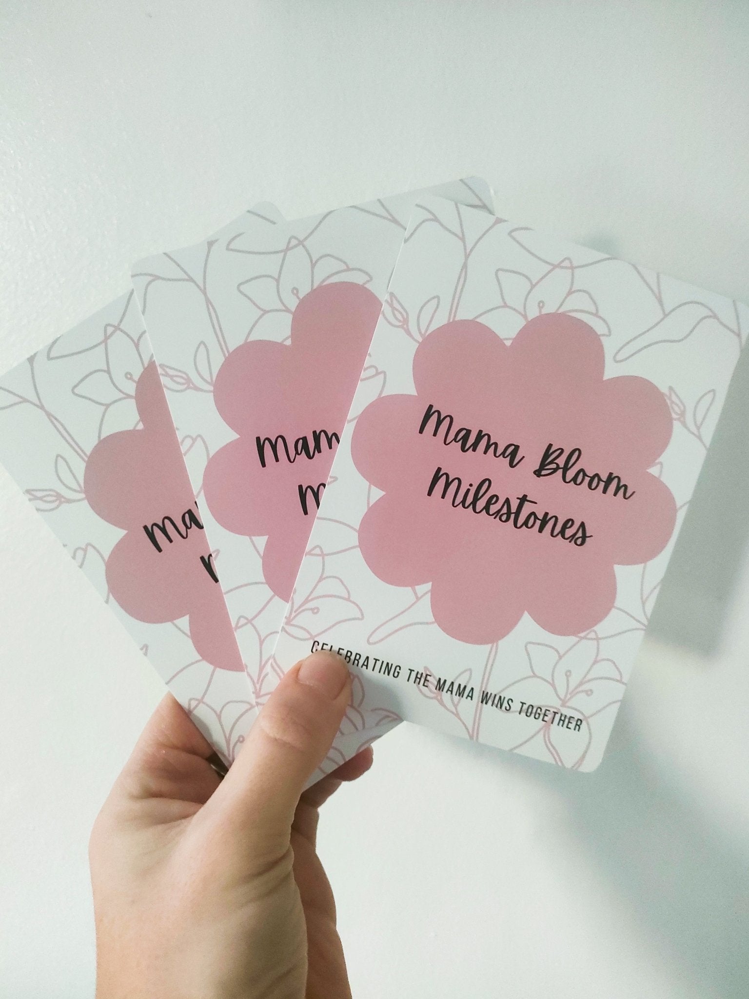 Mama Milestone Cards - Bennie Blooms Breastfeeding, Teething and Fiddle Jewellery at its finest.