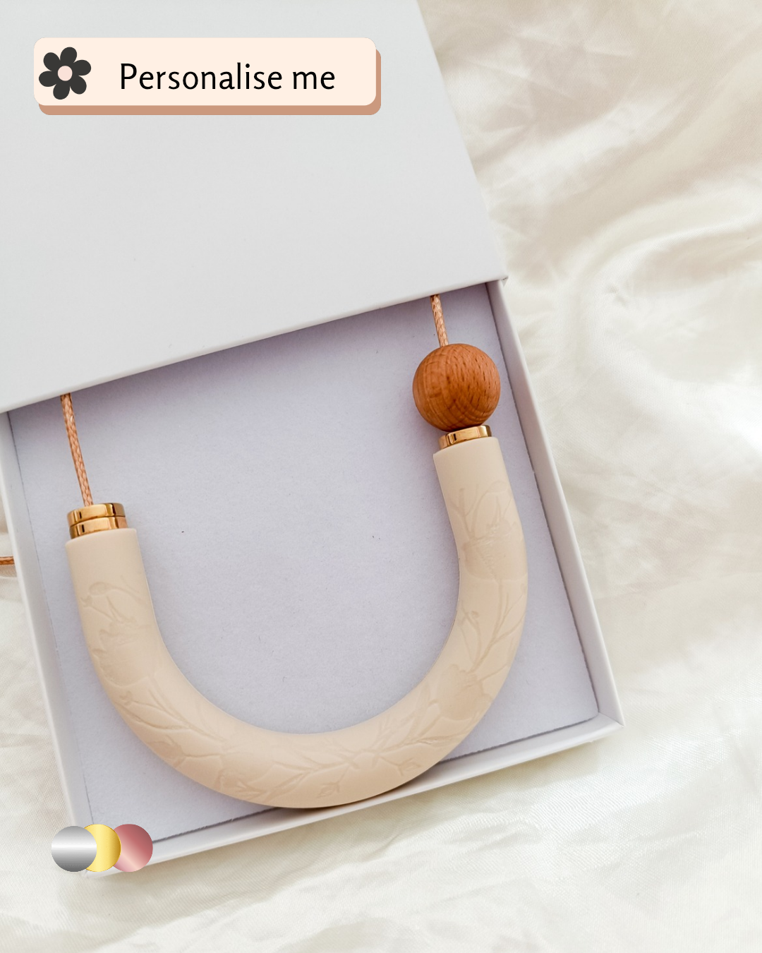 Floral Cream Dream Necklace