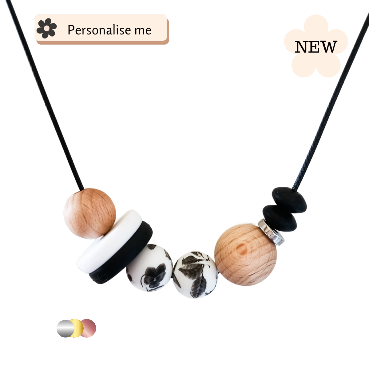 Mono Bloom Mama Necklace