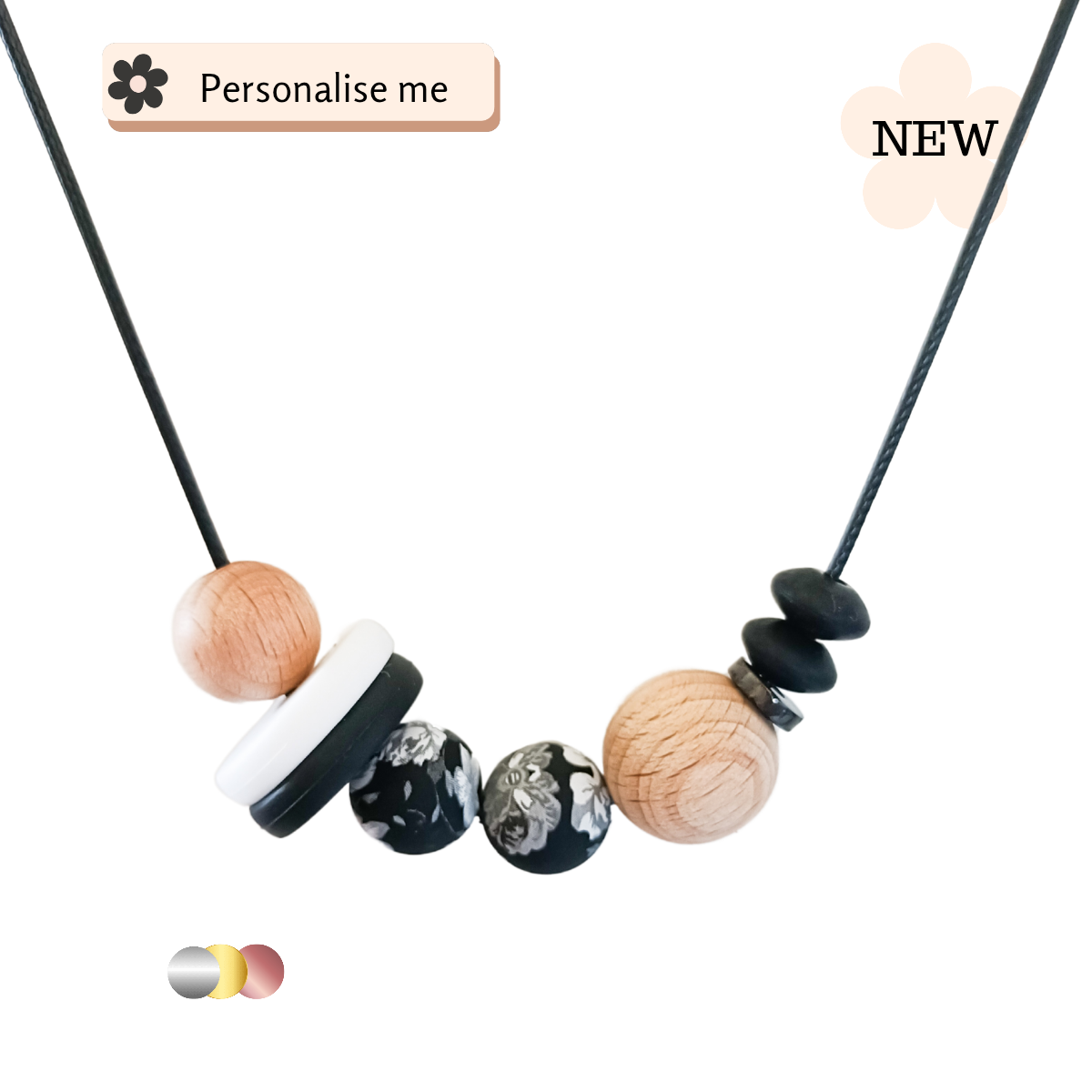 Mono Bloom Mama Necklace