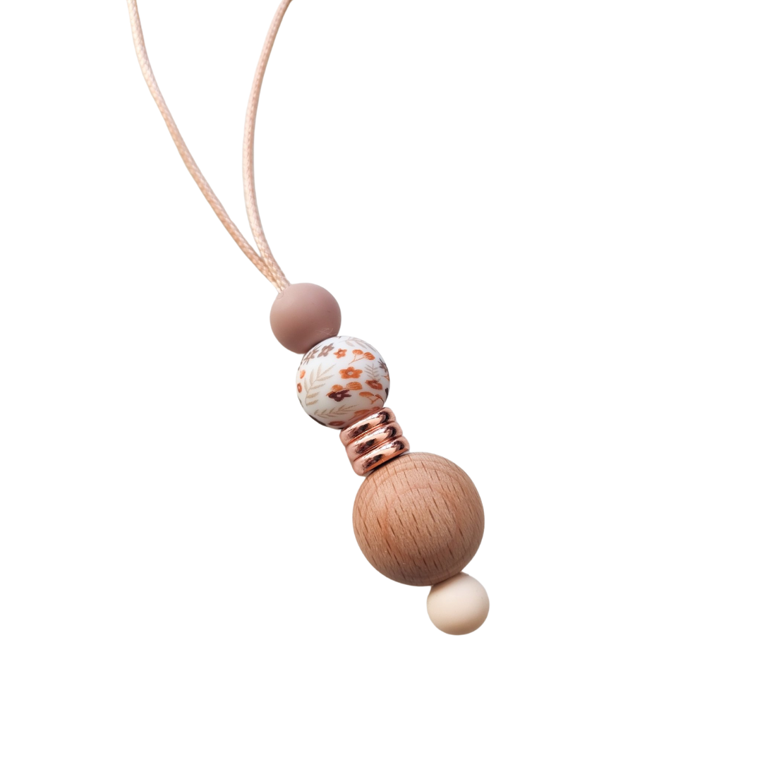 Introducing blossy Autumn Blossom breastfeeding necklace and teething jewellery Bundle