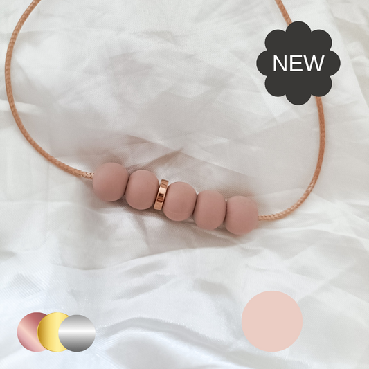 SIlicone Dusty Bar Necklace