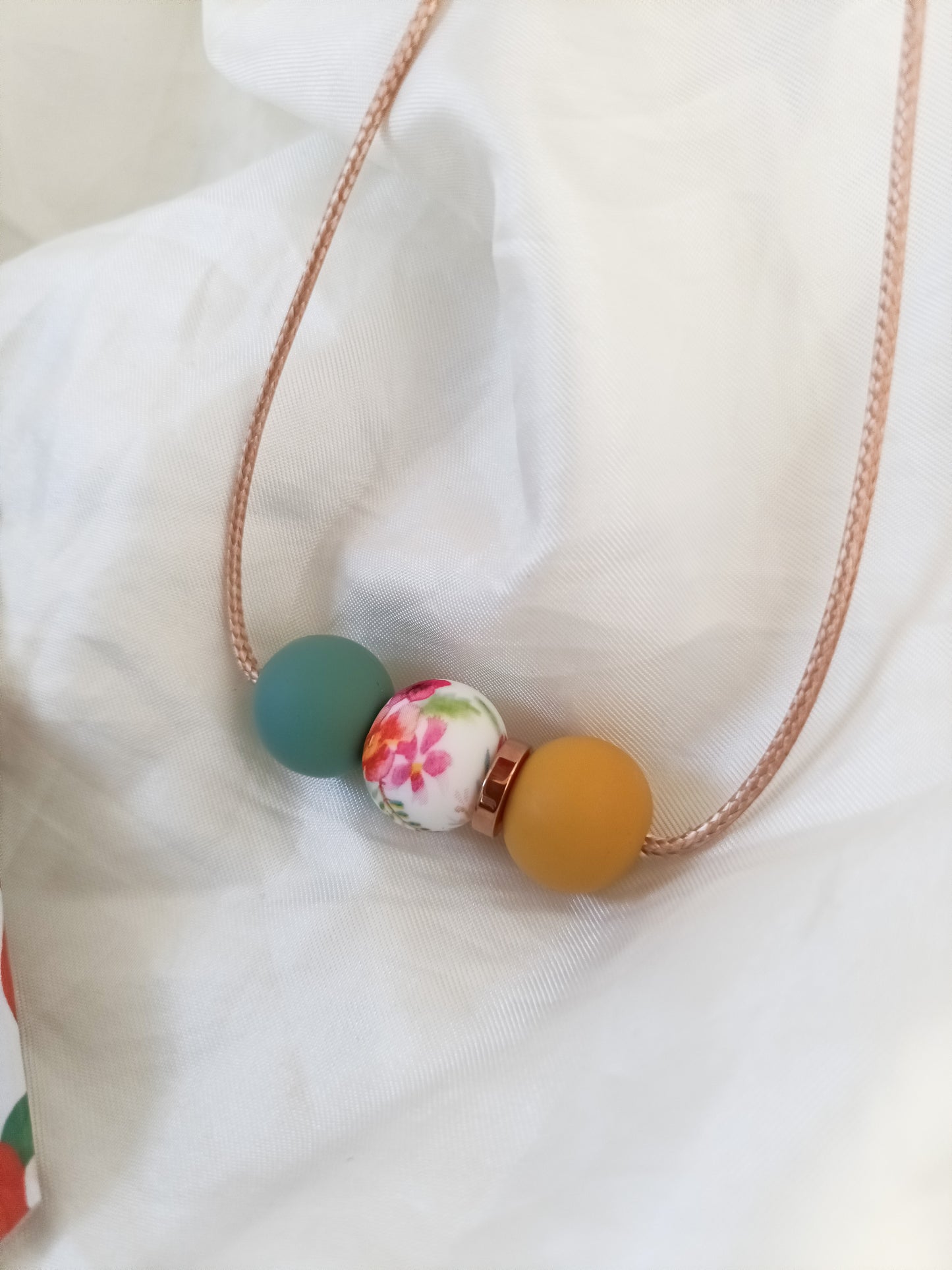 Bright Summer Bar Necklace
