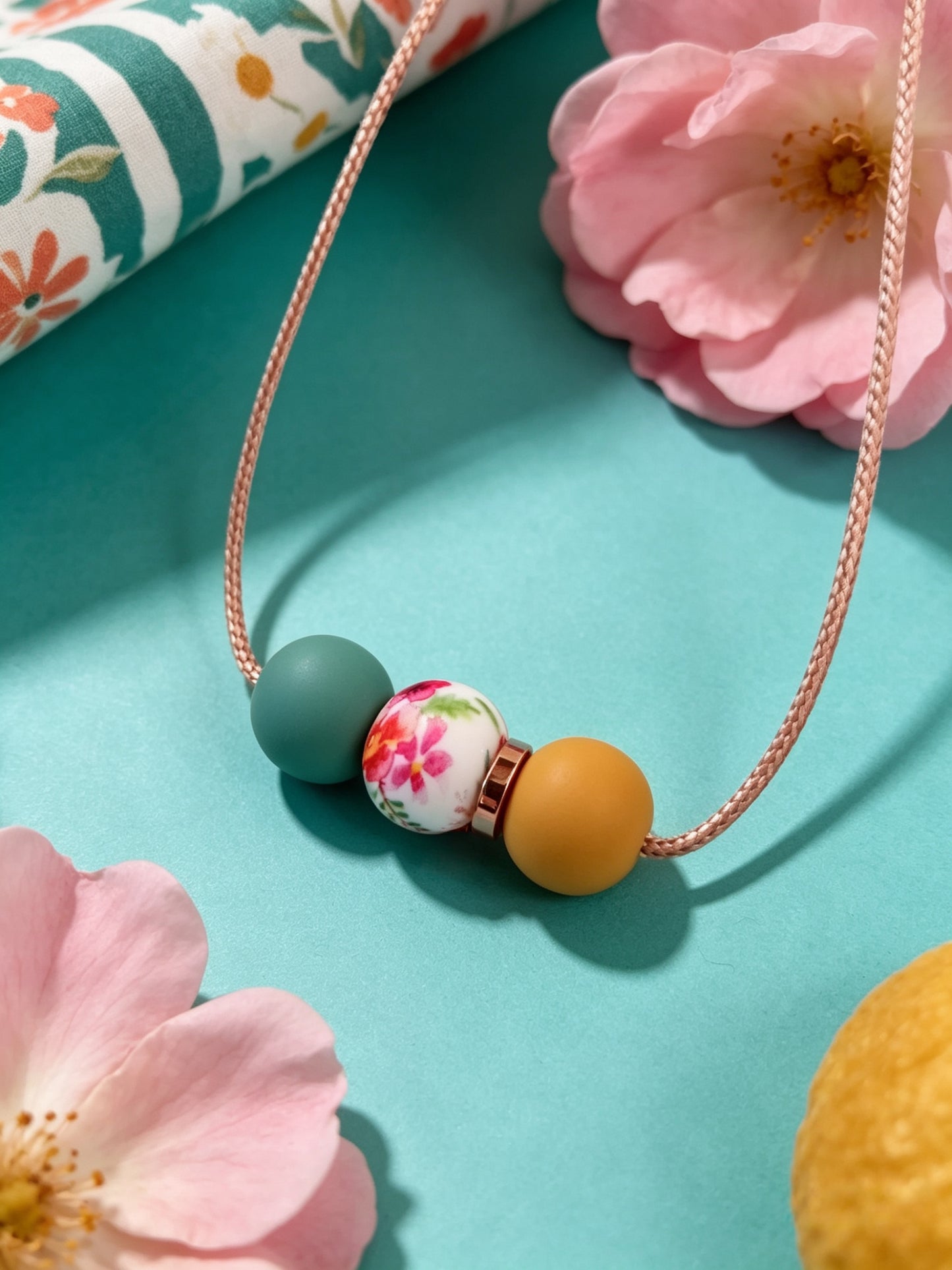 Bright Summer Bar Necklace