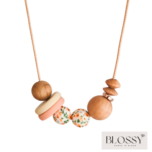 Petal Simple Balance Necklace - Blossy